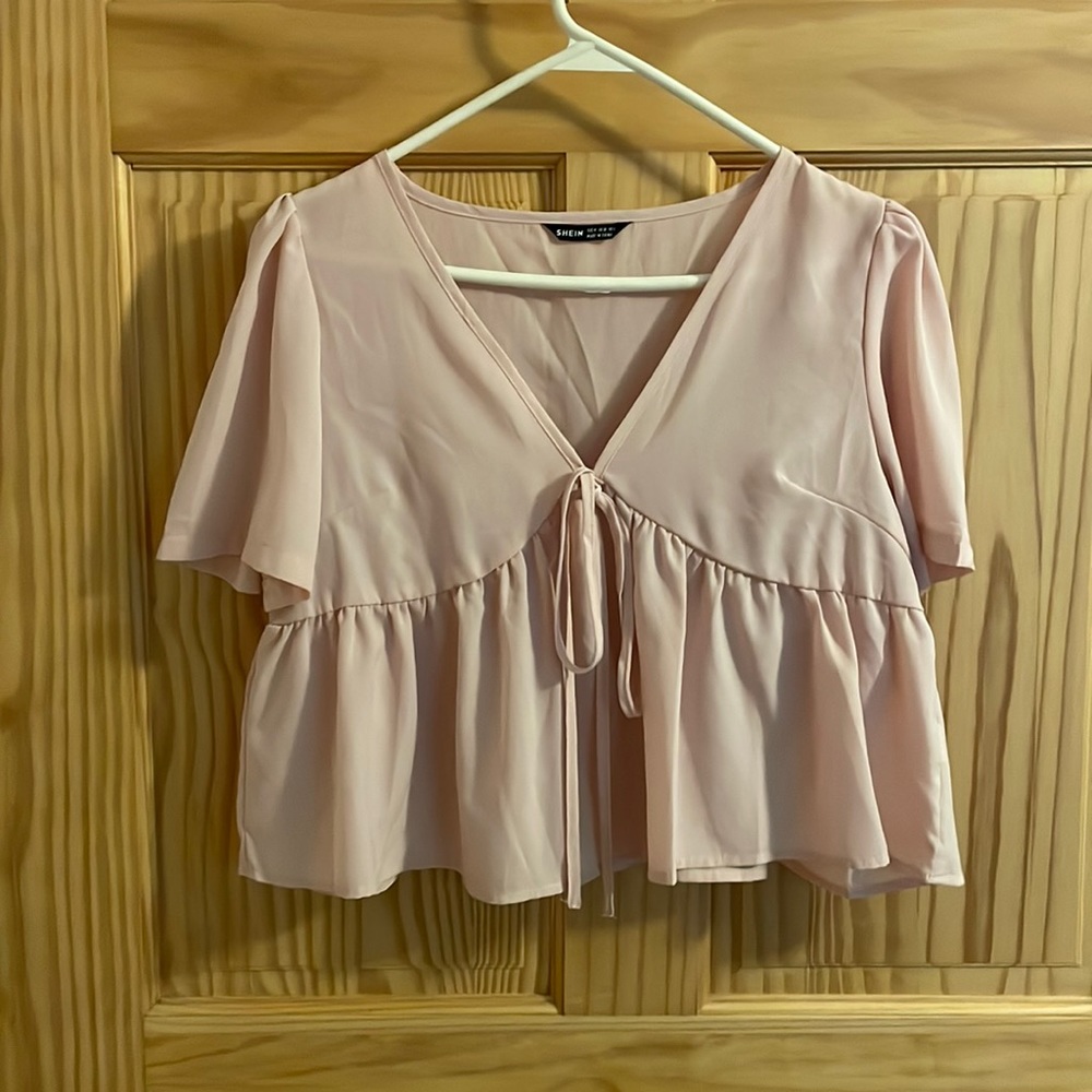 Pink top